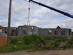 СТРОИТЕЛЬСТВО КОТТЕДЖА ИЗ КЕРАМЗИТОБЕТОННЫХ БЛОКОВ - СтройЛюкс