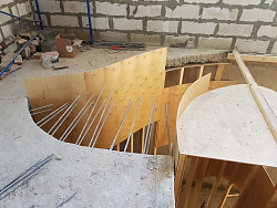 Монолитные лестницы - СтройЛюкс