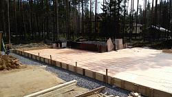 Фундаментная плита с бассейном - СтройЛюкс