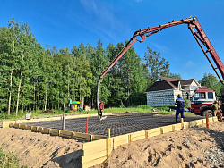 СТРОИТЕЛЬСТВО ФУНДАМЕНТНОЙ ПЛИТЫ НА БЕТОННЫХ СВАЯХ - СтройЛюкс