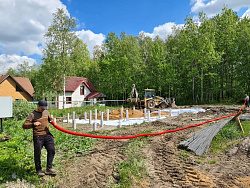 СТРОИТЕЛЬСТВО ФУНДАМЕНТНОЙ ПЛИТЫ НА БЕТОННЫХ СВАЯХ - СтройЛюкс