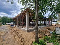  - строительство монолитного коттеджа СПб - детальное фото - СтройЛюкс