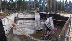 Фундаментная плита с бассейном - СтройЛюкс