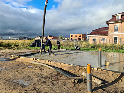 СТРОИТЕЛЬСТВО ФУНДАМЕНТНОЙ ПЛИТЫ ПОД ДОМ И ПОД БЕСЕДКУ - СтройЛюкс