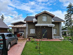 ДОМ ИЗ ГАЗОБЕТОНА И БЛАГОУСТРОЙСТВО УЧАСТКА - СтройЛюкс