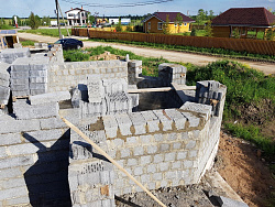 СТРОИТЕЛЬСТВО КОТТЕДЖА ИЗ КЕРАМЗИТОБЕТОННЫХ БЛОКОВ - СтройЛюкс