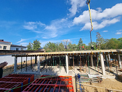  - строительство монолитного коттеджа СПб - детальное фото - СтройЛюкс