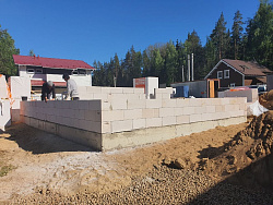 ДОМ ИЗ ГАЗОБЕТОНА И БЛАГОУСТРОЙСТВО УЧАСТКА - СтройЛюкс