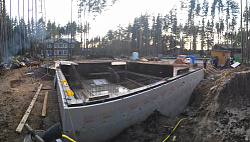 Фундаментная плита с бассейном - СтройЛюкс