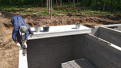 ДОМ ИЗ КЕРАМЗИТОБЕТОННЫХ БЛОКОВ КП ИВОЛГА - СтройЛюкс