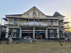 Отделка фасада клинкерной плиткой в Санкт-Петербурге - СтройЛюкс