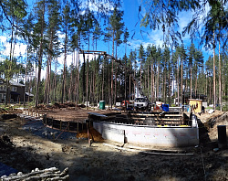 Фундаментная плита с бассейном - СтройЛюкс