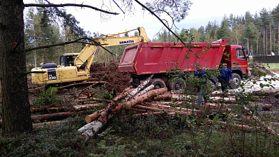 СТРОИТЕЛЬСТВО ВРЕМЕННЫХ ДОРОГ ИЗ ПЛИТ