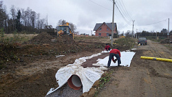 УСТРОЙСТВО ВЪЕЗДА НА УЧАСТОК ЧЕРЕЗ ДРЕНАЖНУЮ КАНАВУ - СтройЛюкс