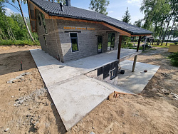 ДОМ ИЗ КЕРАМЗИТОБЕТОННЫХ БЛОКОВ КП ИВОЛГА - СтройЛюкс