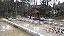 Фундаментная плита с бассейном - СтройЛюкс