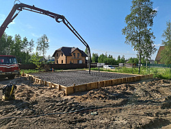 СТРОИТЕЛЬСТВО ФУНДАМЕНТНОЙ ПЛИТЫ НА БЕТОННЫХ СВАЯХ - СтройЛюкс