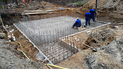 Фундаментная плита с бассейном - СтройЛюкс