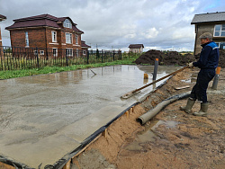СТРОИТЕЛЬСТВО ФУНДАМЕНТНОЙ ПЛИТЫ ПОД ДОМ И ПОД БЕСЕДКУ - СтройЛюкс