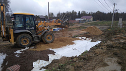 УСТРОЙСТВО ВЪЕЗДА НА УЧАСТОК ЧЕРЕЗ ДРЕНАЖНУЮ КАНАВУ - СтройЛюкс