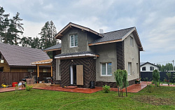 ДОМ ИЗ ГАЗОБЕТОНА И БЛАГОУСТРОЙСТВО УЧАСТКА - СтройЛюкс