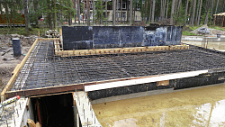 Фундаментная плита с бассейном - СтройЛюкс