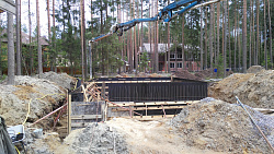 Фундаментная плита с бассейном - СтройЛюкс