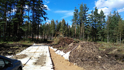 СТРОИТЕЛЬСТВО ВРЕМЕННЫХ ДОРОГ ИЗ ПЛИТ - СтройЛюкс