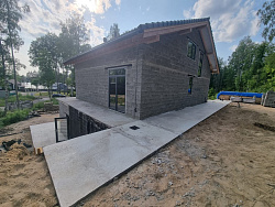 ДОМ ИЗ КЕРАМЗИТОБЕТОННЫХ БЛОКОВ КП ИВОЛГА - СтройЛюкс