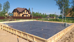 СТРОИТЕЛЬСТВО ФУНДАМЕНТНОЙ ПЛИТЫ НА БЕТОННЫХ СВАЯХ - СтройЛюкс