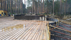 Фундаментная плита с бассейном - СтройЛюкс