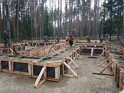 СТРОИТЕЛЬСТВО ФУНДАМЕНТНОЙ ПЛИТЫ С РОСТВЕРКОМ - СтройЛюкс