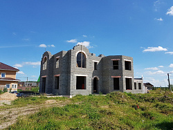 СТРОИТЕЛЬСТВО КОТТЕДЖА ИЗ КЕРАМЗИТОБЕТОННЫХ БЛОКОВ - СтройЛюкс